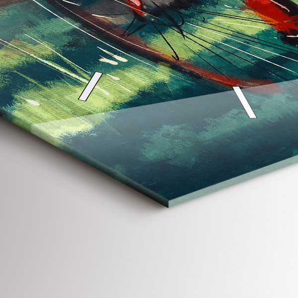 Orologi orizzontali Bici dipinta