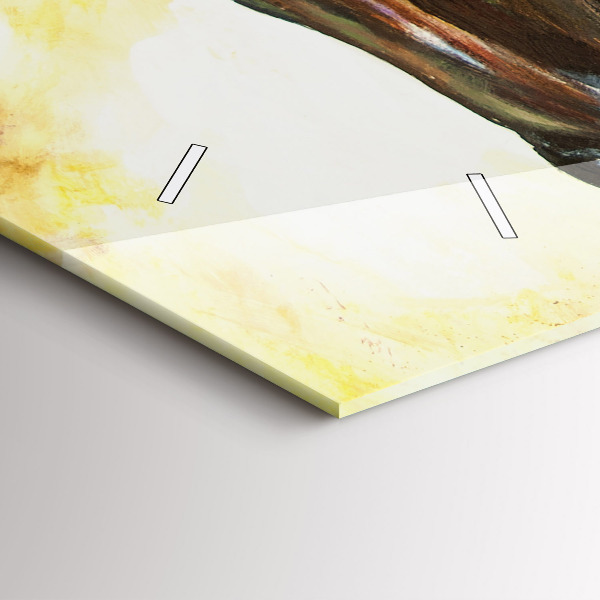 Orologi orizzontali Due cavalli dipinti