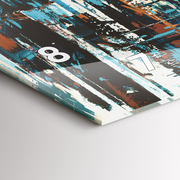 Orologio rettangolare Arte di strada