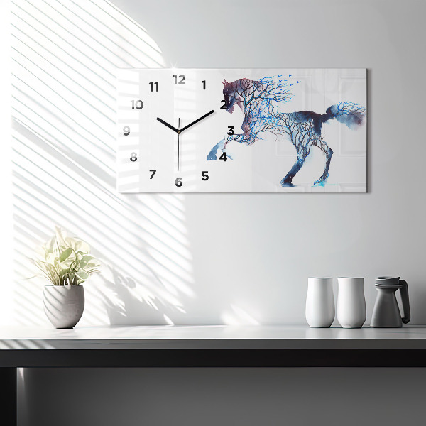 Orologio rettangolare Natura Animale Altruismo