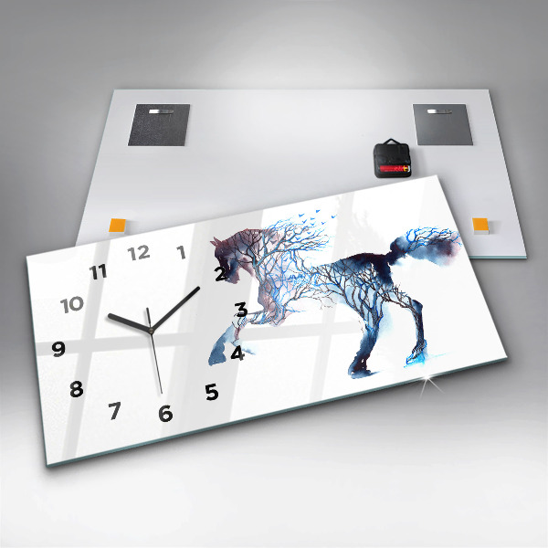 Orologio rettangolare Natura Animale Altruismo