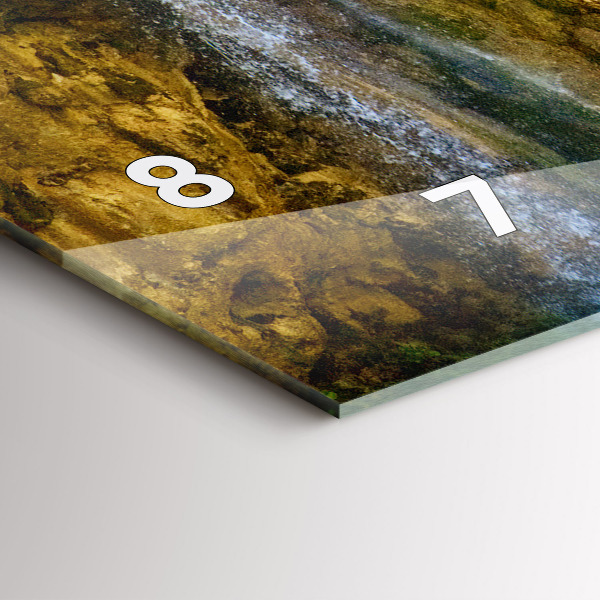 Orologio rettangolare Paesaggio della laguna