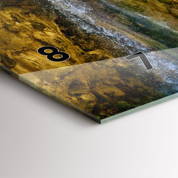 Orologio rettangolare Paesaggio della laguna