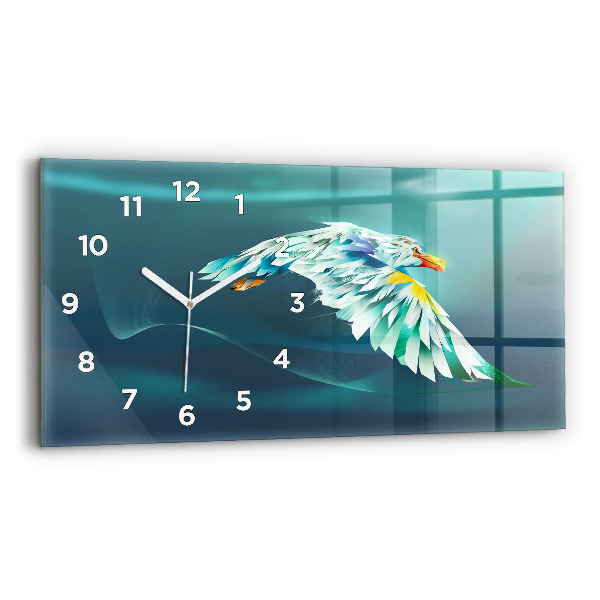 Orologio rettangolare Immagine di un'aquila in volo