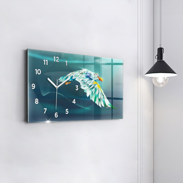 Orologio rettangolare Immagine di un'aquila in volo