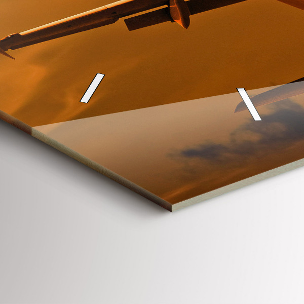 Orologio rettangolare Viaggiare in aereo