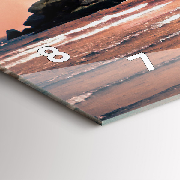 Orologio rettangolare Costa di Sherman