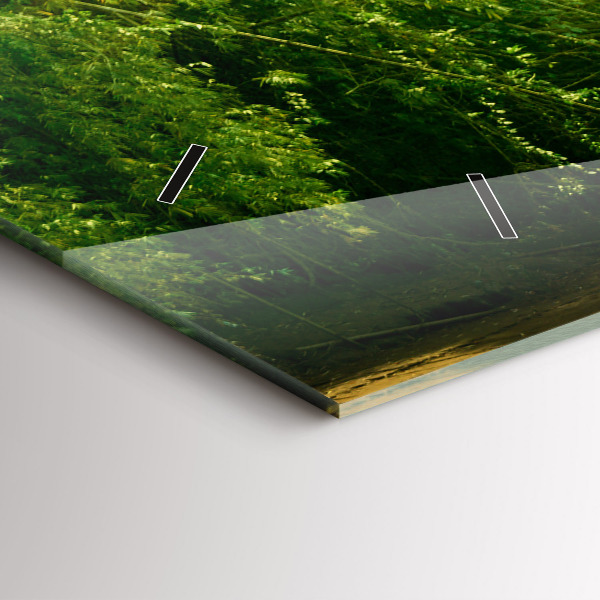 Orologio rettangolare Natura pacifica