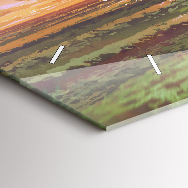 Orologio rettangolare Concerto sulla spiaggia