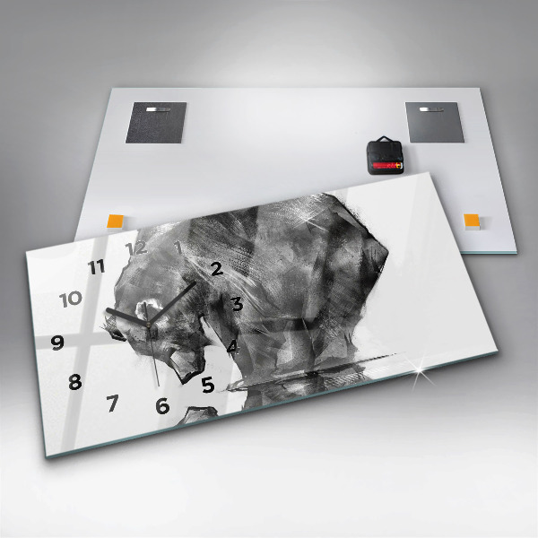 Orologio rettangolare Orso dei cartoni animati