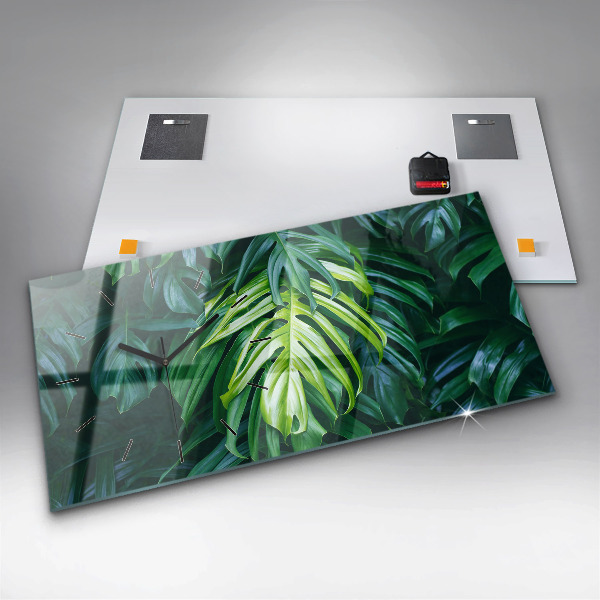 Orologio rettangolare Il lato tropicale della natura