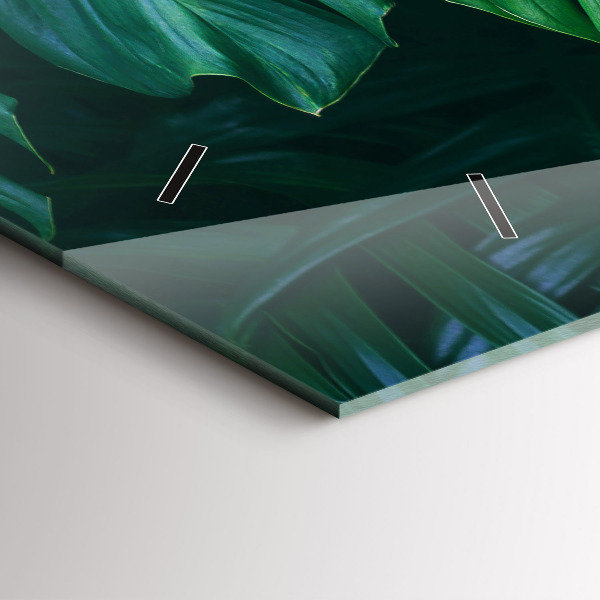 Orologio rettangolare Il lato tropicale della natura