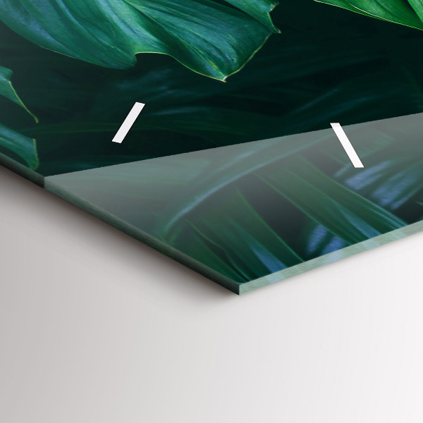 Orologio rettangolare Il lato tropicale della natura