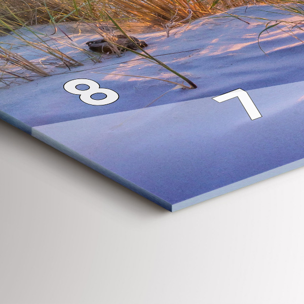 Orologio rettangolare Mare soleggiato polacco