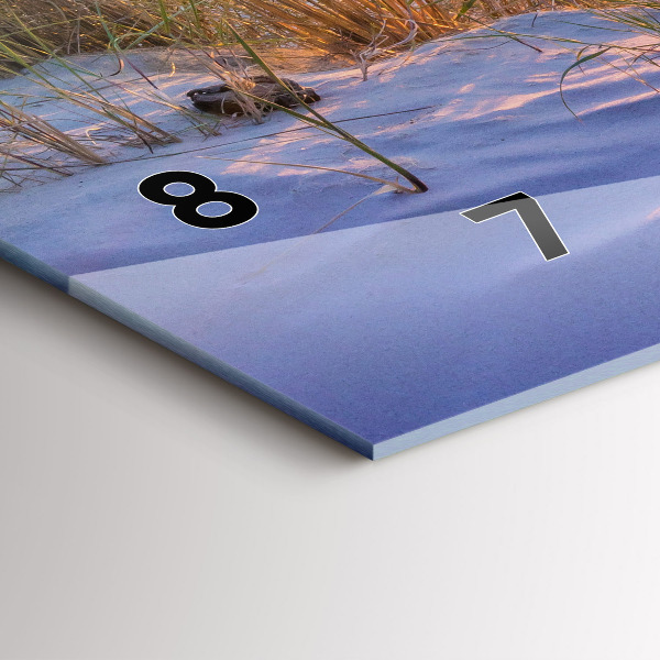 Orologio rettangolare Mare soleggiato polacco