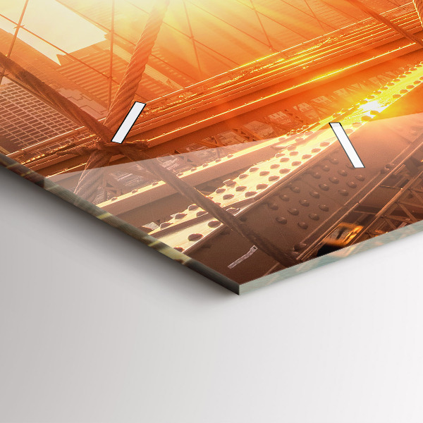 Orologio rettangolare Ponte di Brooklyn New York