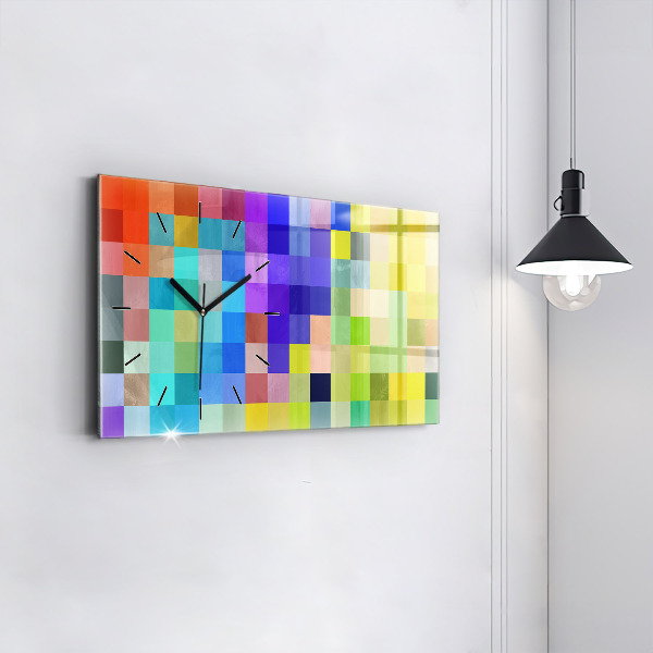 Orologio rettangolare Composizione dei quadrati