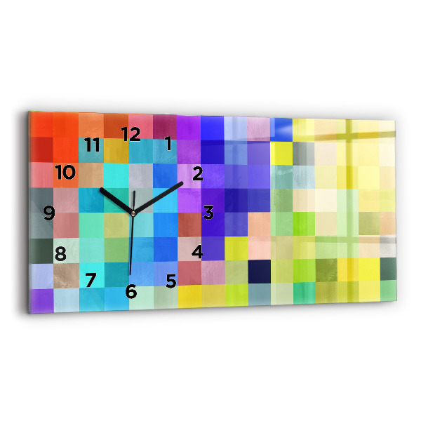 Orologio rettangolare Composizione dei quadrati
