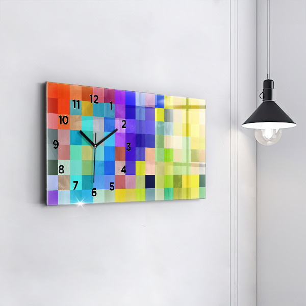 Orologio rettangolare Composizione dei quadrati
