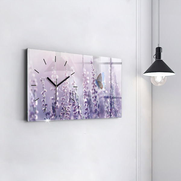 Orologio rettangolare Astrazione