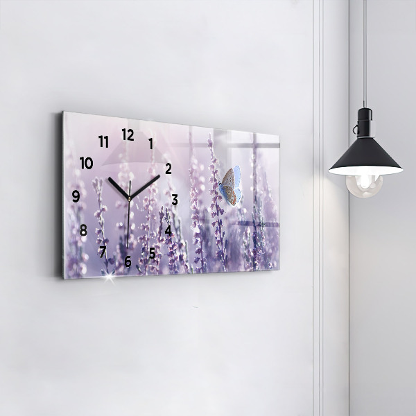 Orologio rettangolare Astrazione