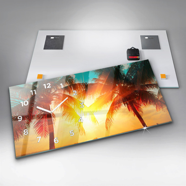 Orologio rettangolare Vacanze Relax Estate