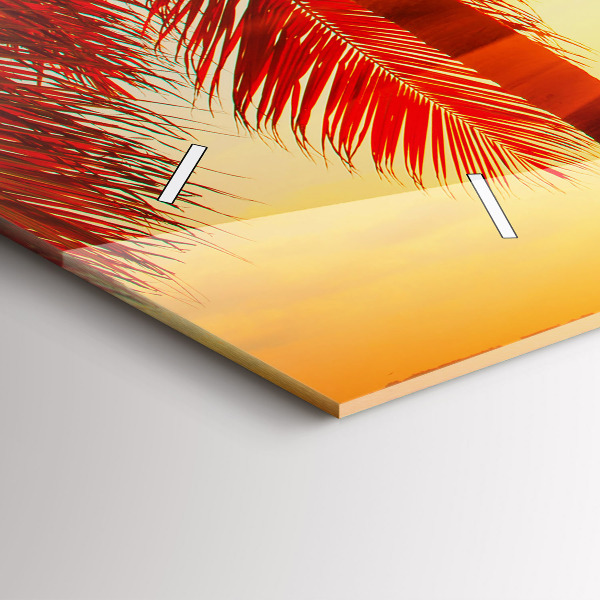 Orologio rettangolare Vacanze Relax Estate