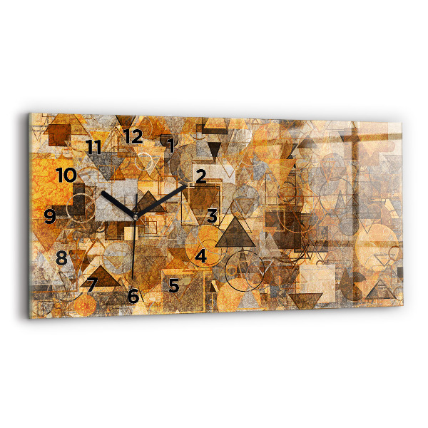 Orologio rettangolare Forme geometriche