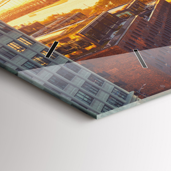 Orologio rettangolare New York Manhattan