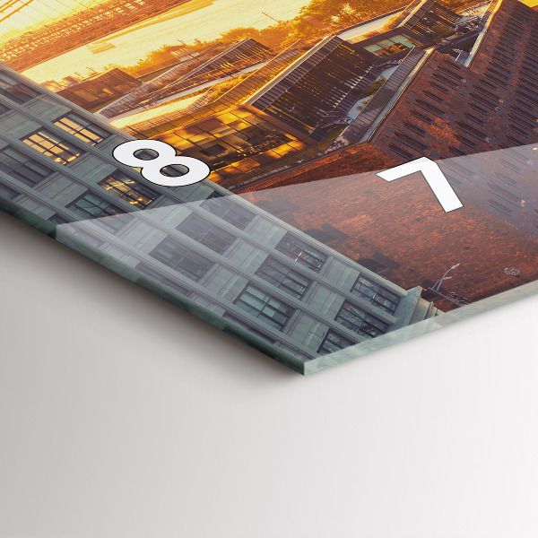 Orologio rettangolare New York Manhattan