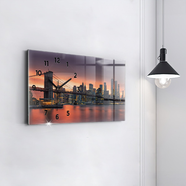 Orologio rettangolare Fiume orientale di New York