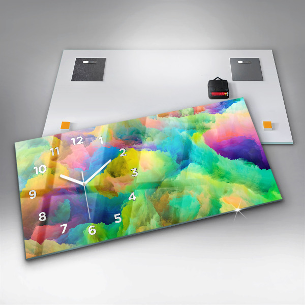 Orologio rettangolare Texture frattale