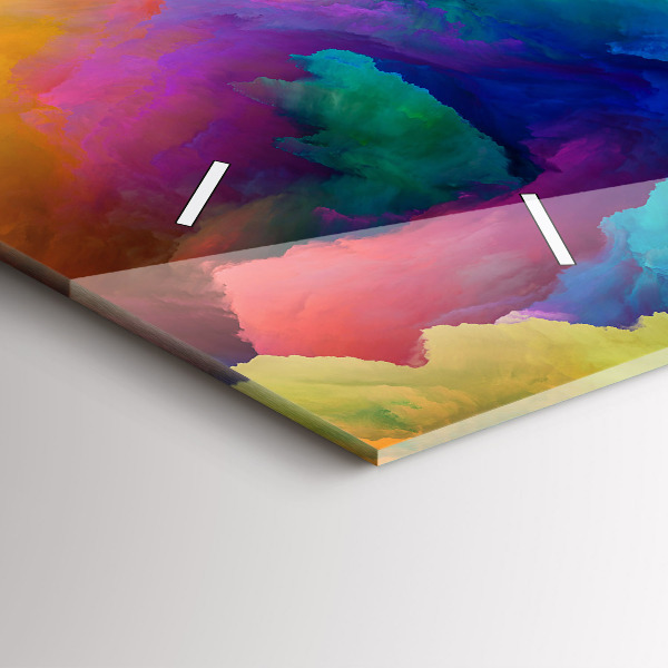 Orologio rettangolare Texture frattale