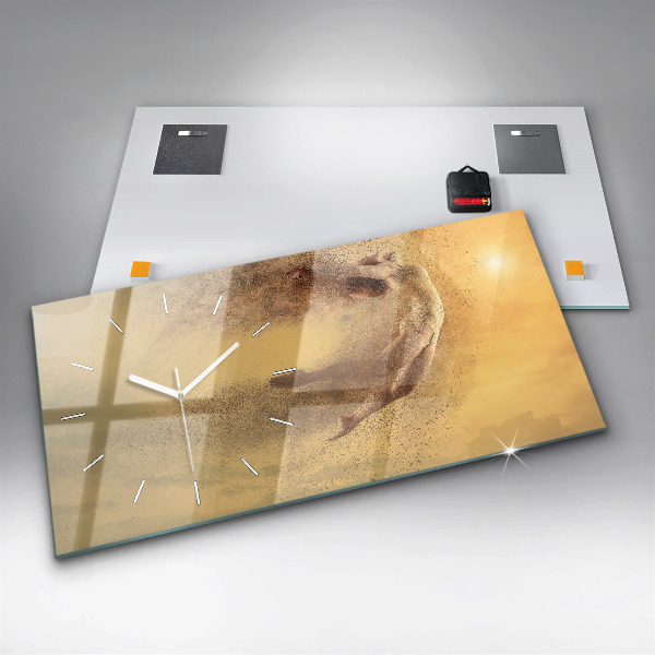 Orologio rettangolare Donna in figura