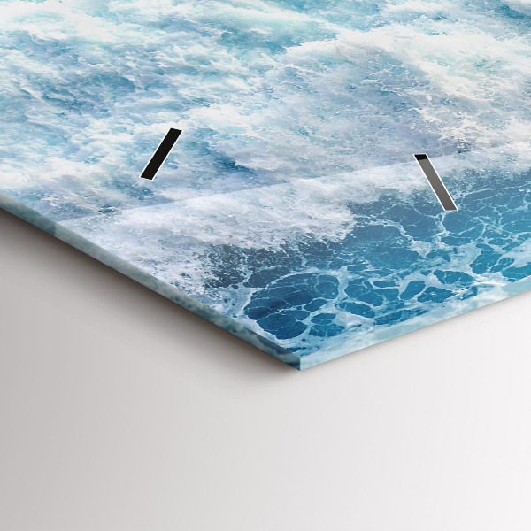 Orologio rettangolare Onde dell'oceano