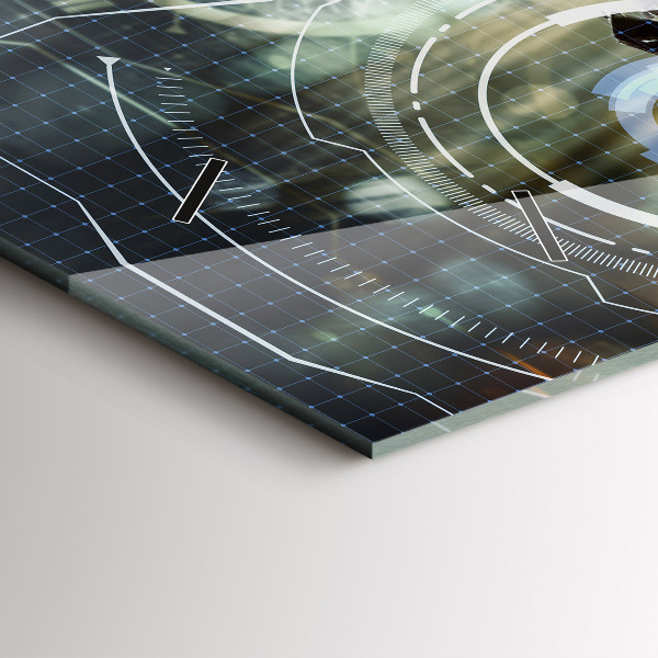 Orologio rettangolare Soldato con una pistola