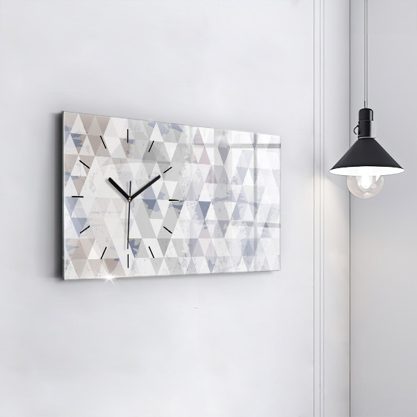 Orologio rettangolare Motivo geometrico