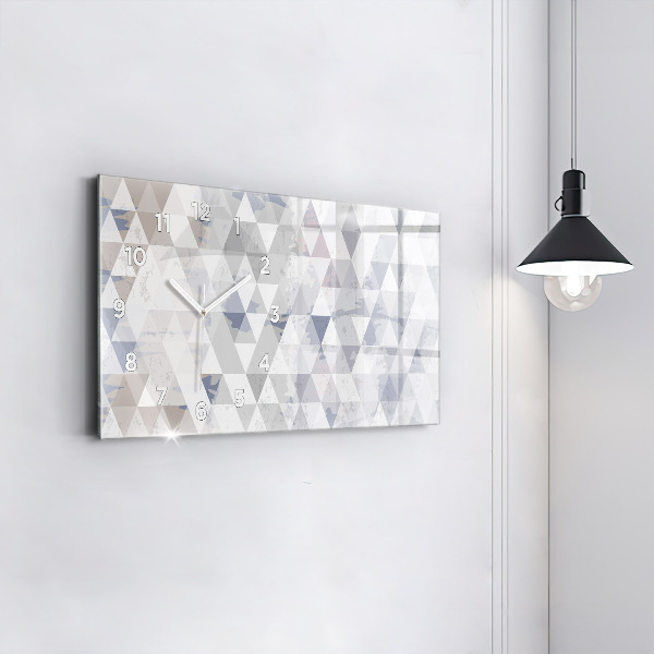 Orologio rettangolare Motivo geometrico