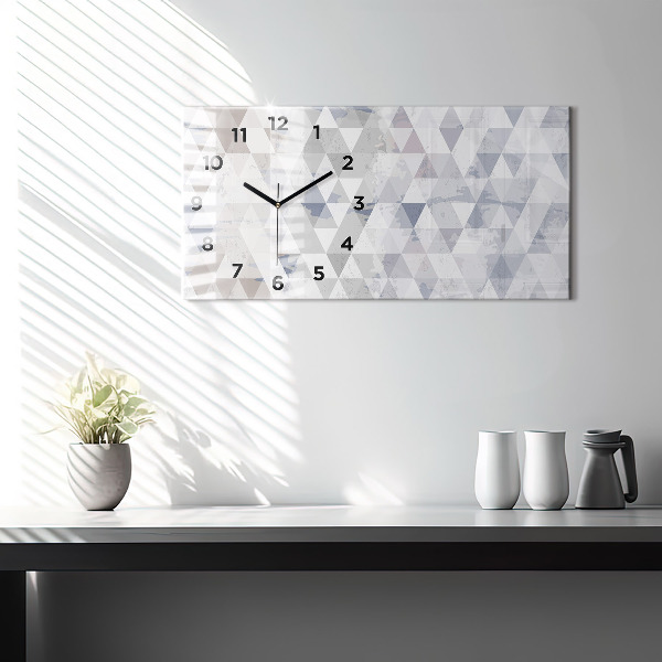 Orologio rettangolare Motivo geometrico