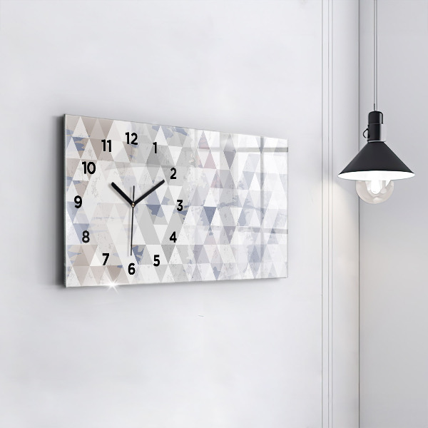 Orologio rettangolare Motivo geometrico