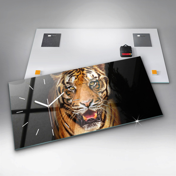 Orologio rettangolare Tigre - sguardo selvaggio