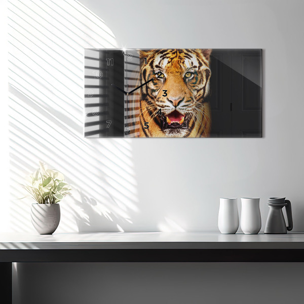 Orologio rettangolare Tigre - sguardo selvaggio