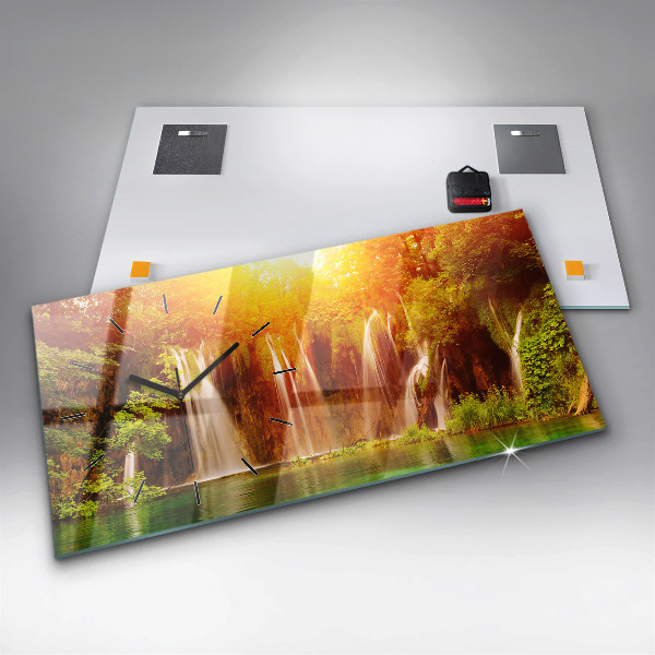 Orologi orizzontali Vista della cascata