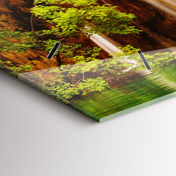 Orologi orizzontali Vista della cascata