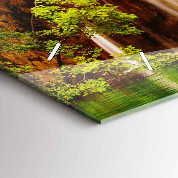 Orologi orizzontali Vista della cascata