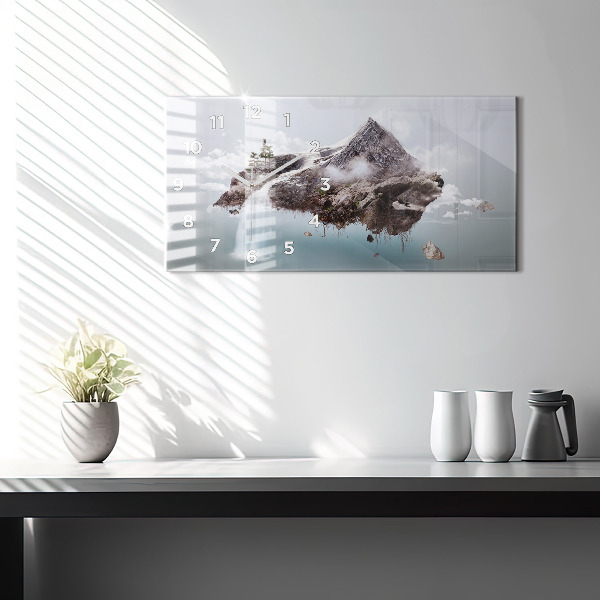 Orologio rettangolare Cascata dell'Isola Volante