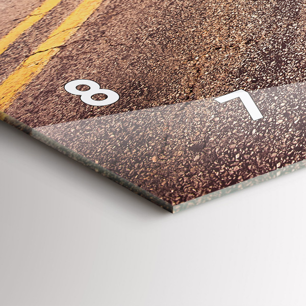 Orologio rettangolare Strada 66 USA