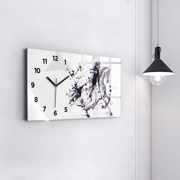 Orologio rettangolare Cavaliere a cavallo