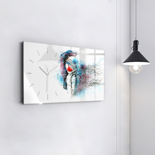 Orologio rettangolare Astrazione astronauta