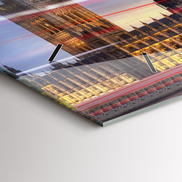 Orologio rettangolare Autobus rosso di Londra